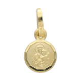 Escapulario medalla mini 14K