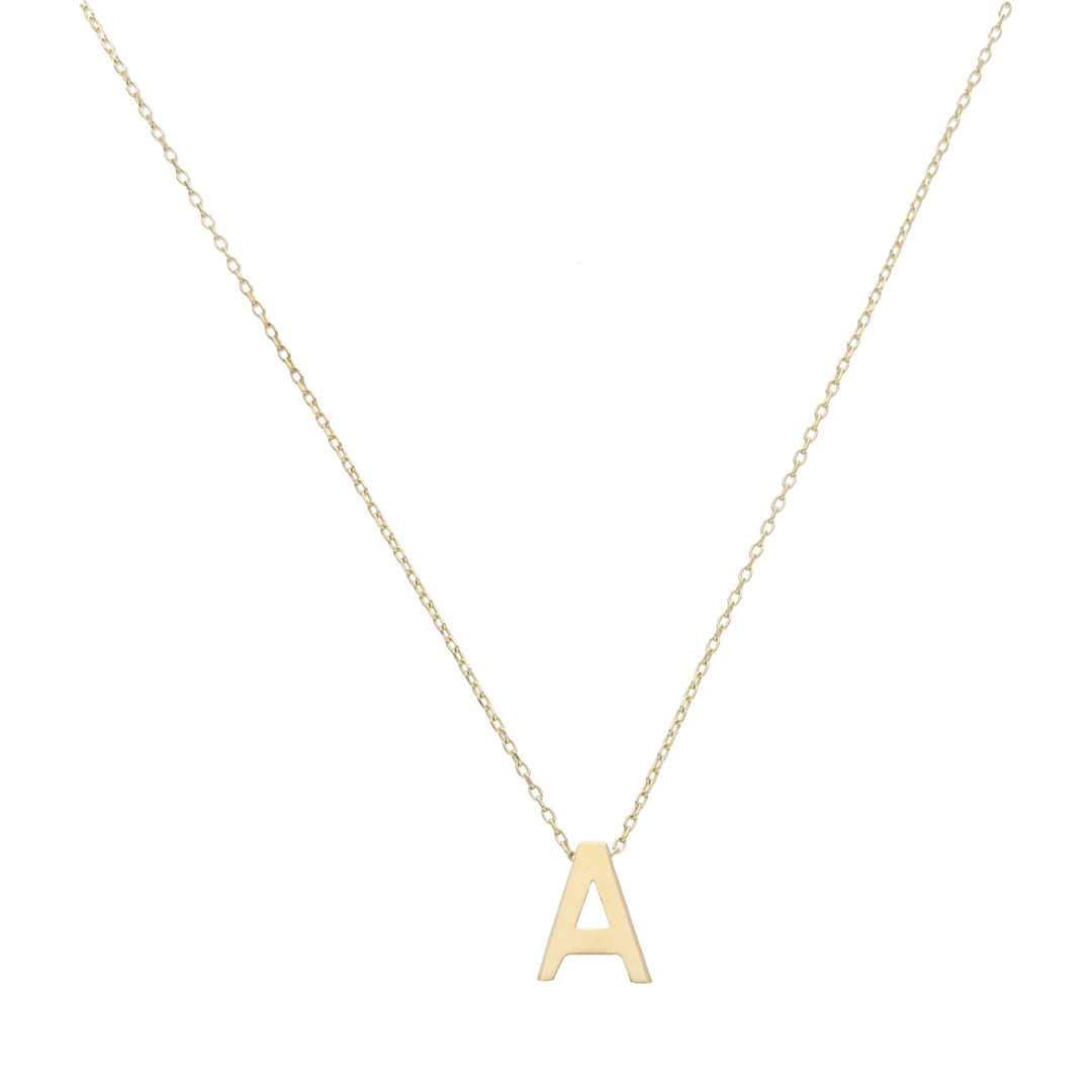 Collar dije letra 14K
