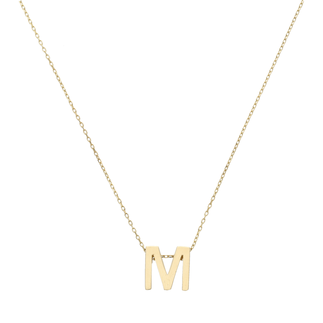 Collar dije letra 14K