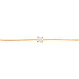 Pulsera brillante 14K
