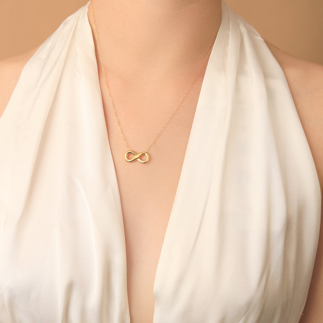 Collar dije infito 14K