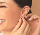 Broquel aplastado 14K