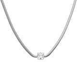 Collar tejido serpiente cristal princess central