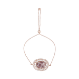 Pulsera circonias con piedra