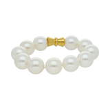 Pulsera perlas blancas