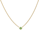 Collar dije cristal verde