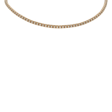 Choker tennis necklace 14K