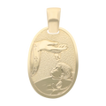 Medalla bautizo 14K