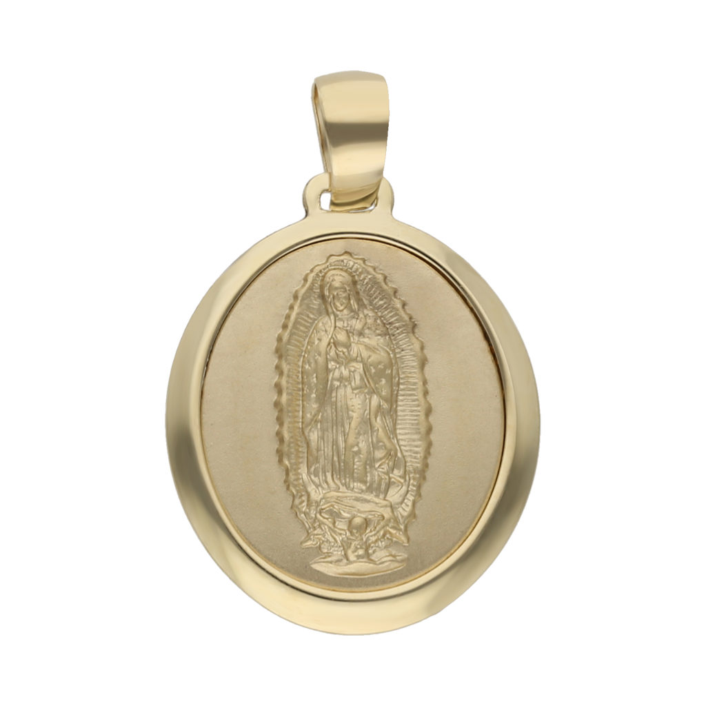 Medalla Vírgen Guadalupe 14K