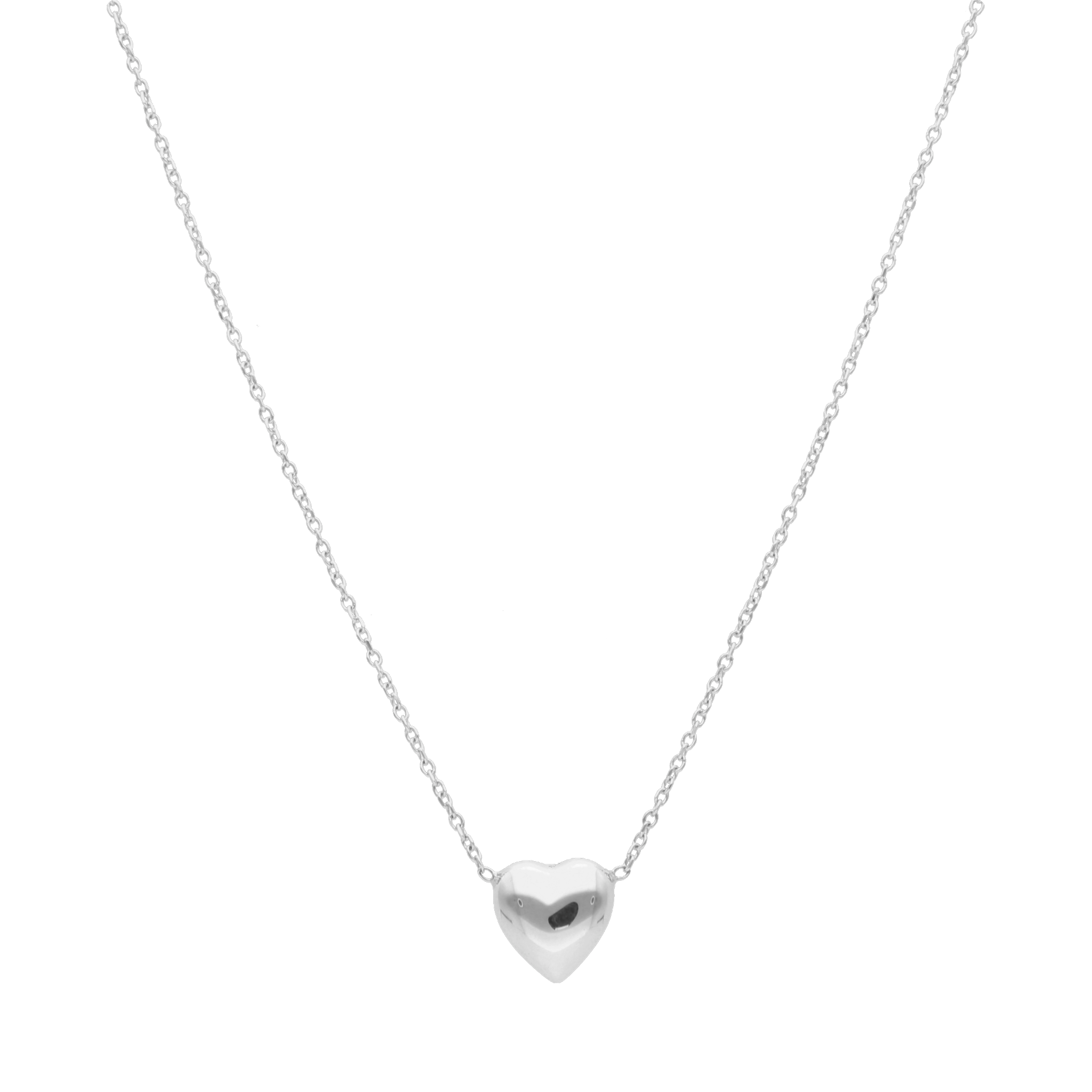 Collar dije corazón 14K