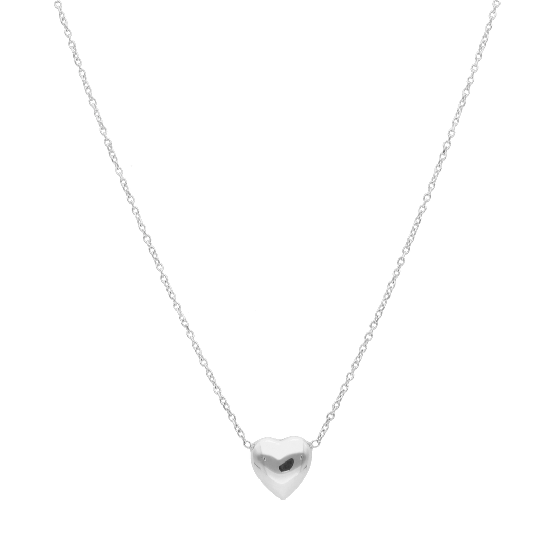 Collar dije corazón 14K