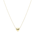 Collar dije corazón 14K