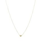 Collar corazón mini 14K
