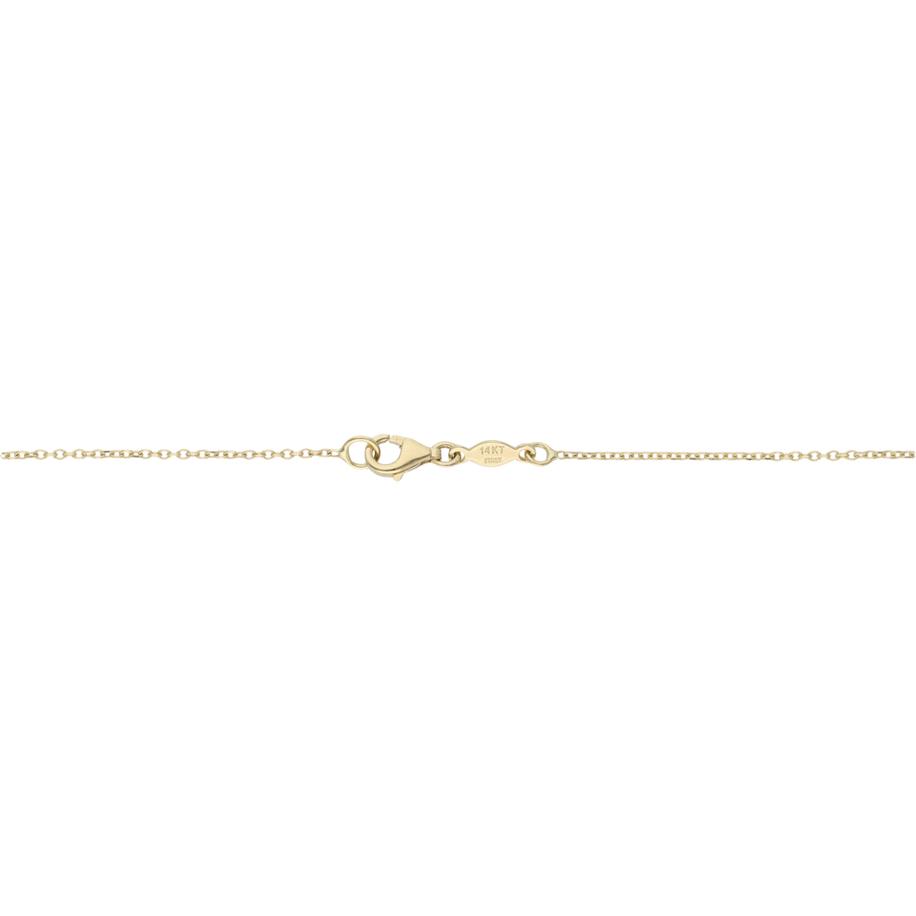 Collar corazón mini 14K