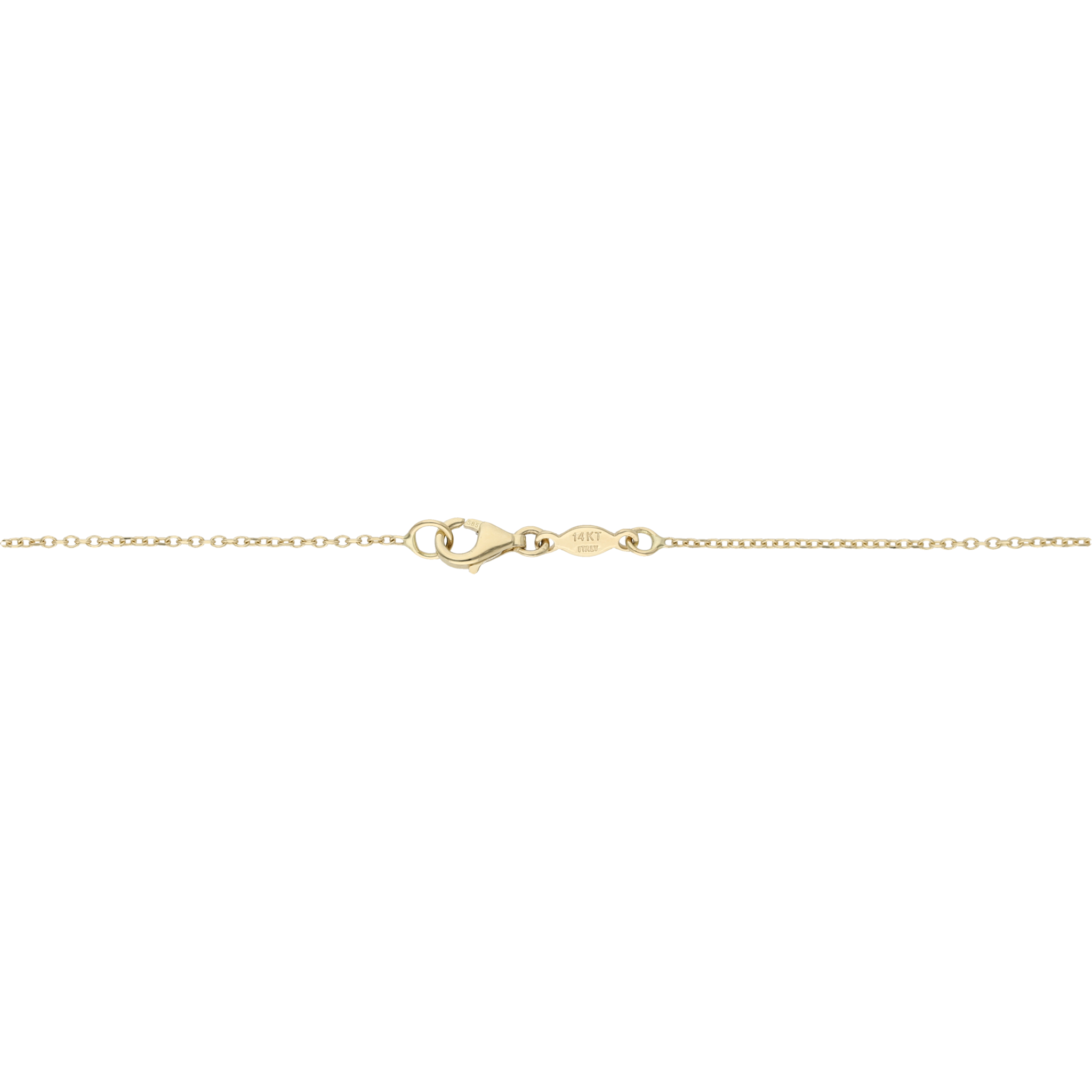 Collar corazón mini 14K