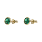 Broquel circonia 14K
