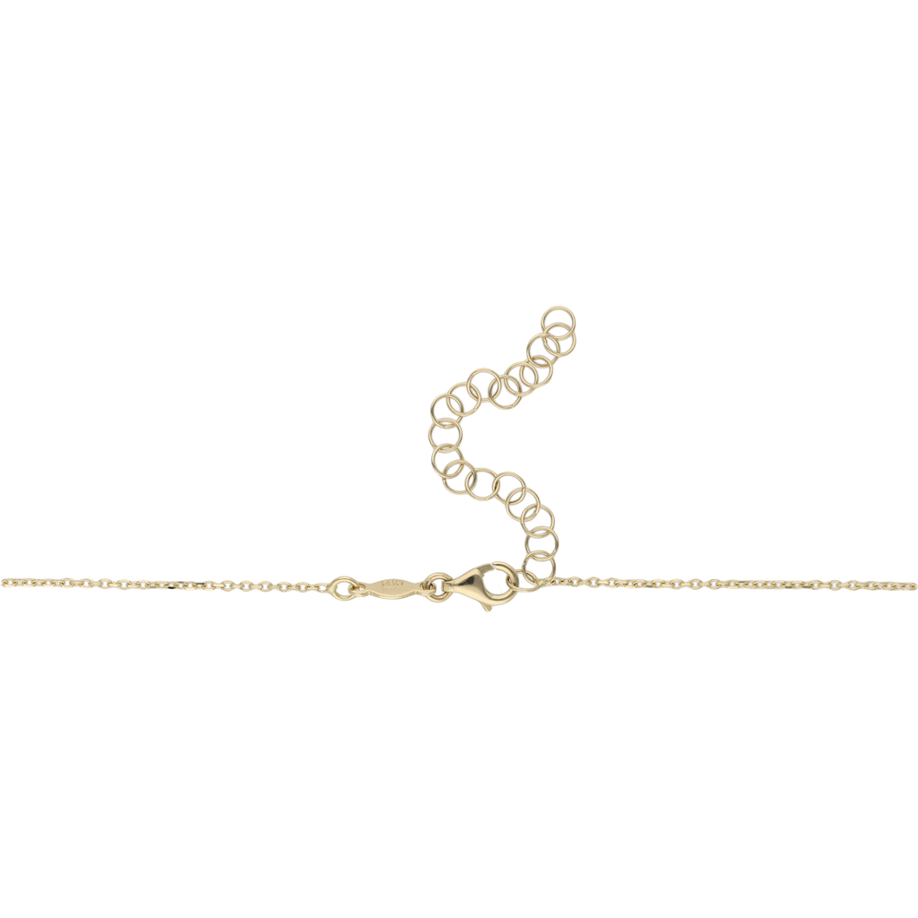Collar dijes colgantes 14K