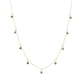 Collar dijes colgantes 14K