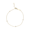 Pulsera circonias 14K