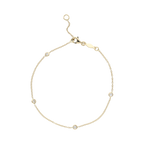 Pulsera circonias 14K