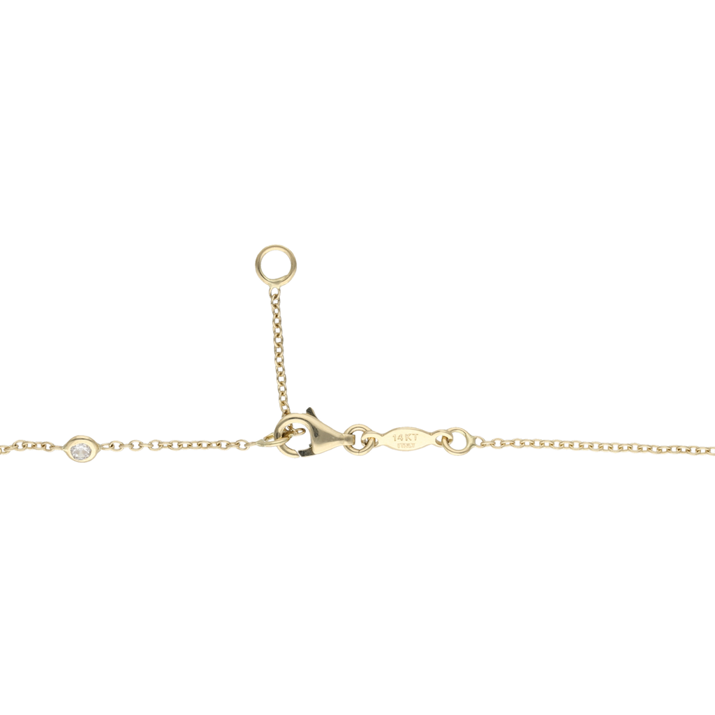 Pulsera circonias 14K
