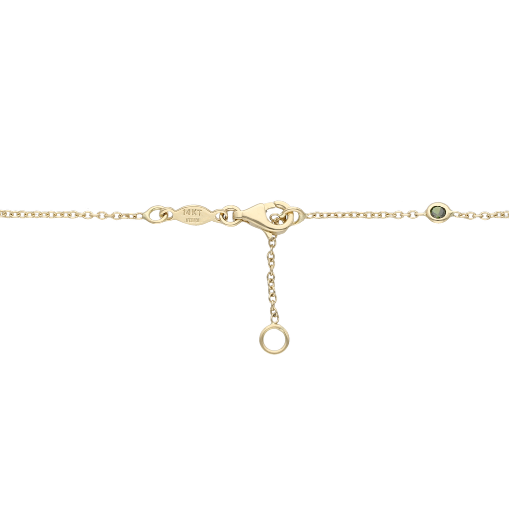 Pulsera circonias 14K