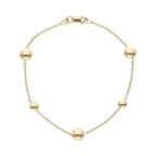 Pulsera círculos chicos y grandes 14K