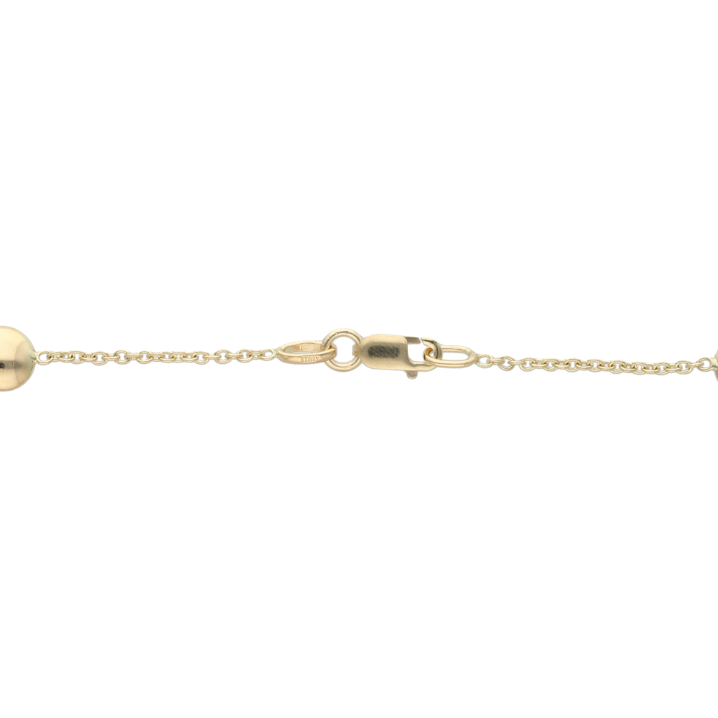 Pulsera círculos chicos y grandes 14K