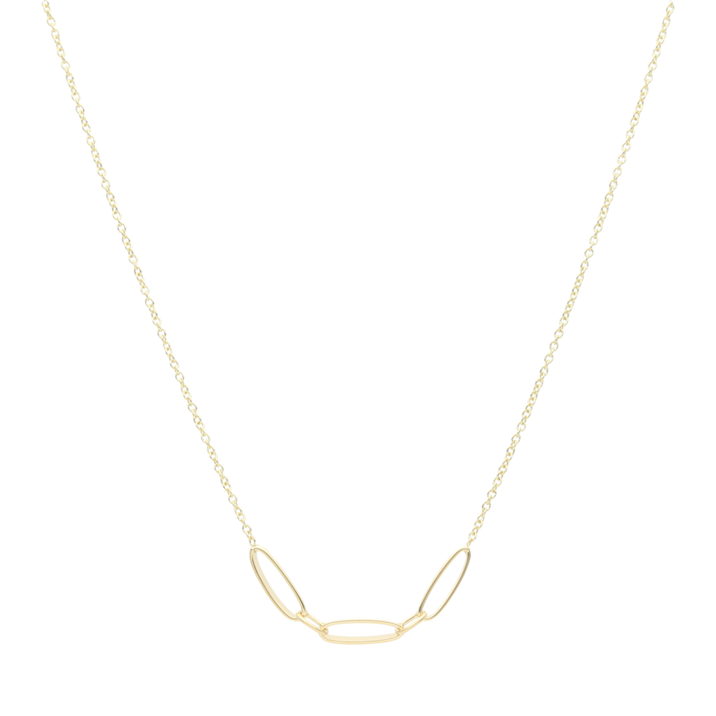 Collar ovals 14K