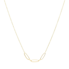 Collar ovals 14K