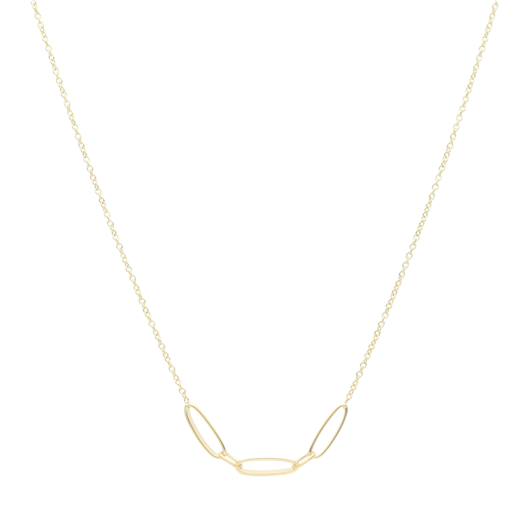 Collar ovals 14K