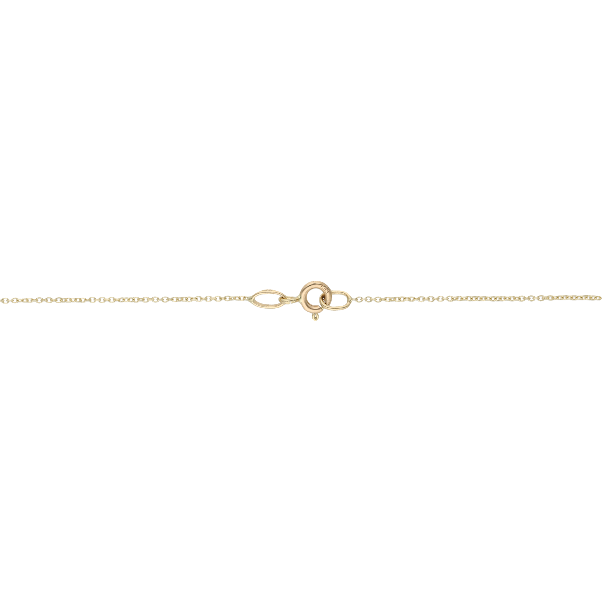 Collar ovals 14K