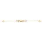 Pulsera rombos 14K