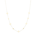Collar rombos 14K
