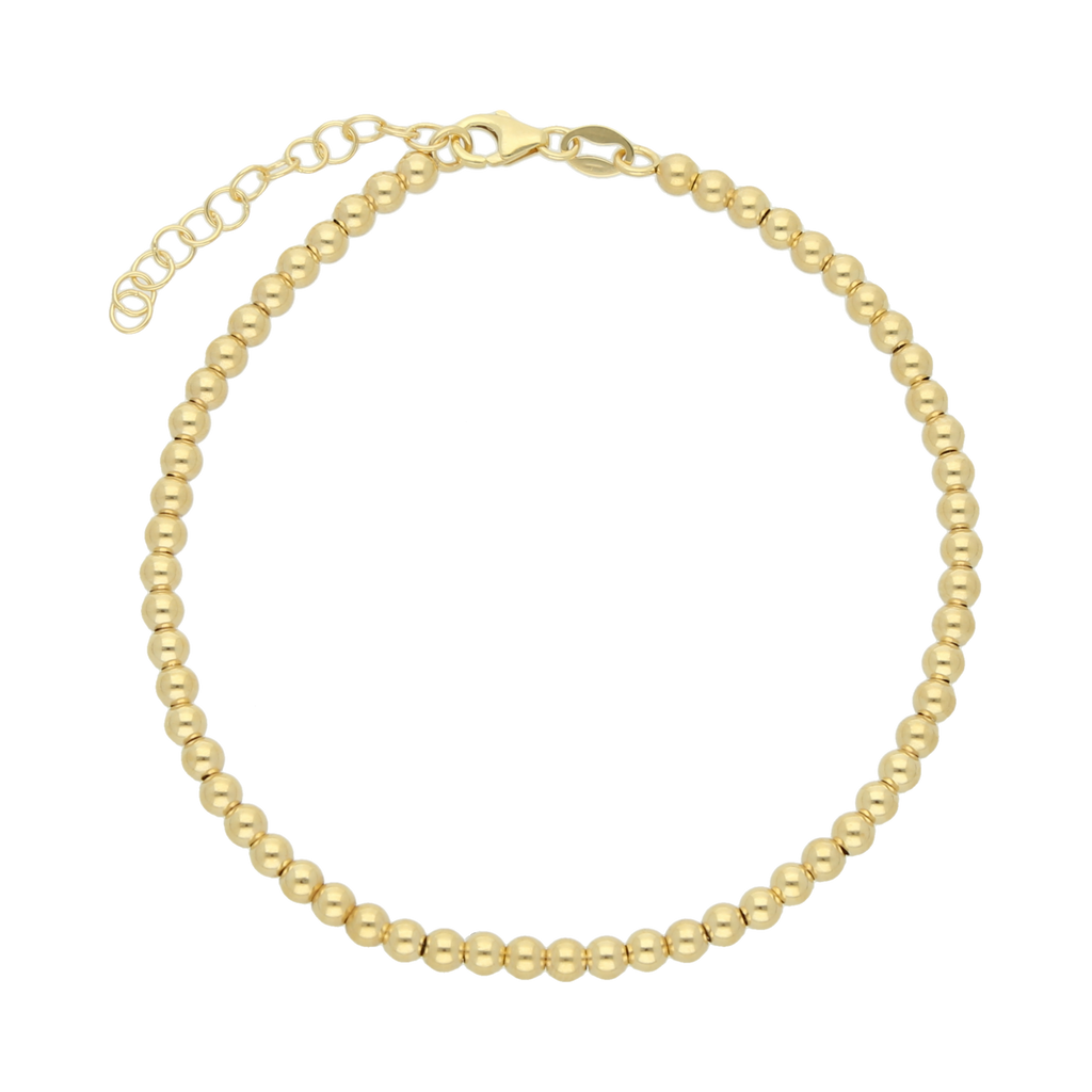 Pulsera bolas 14K