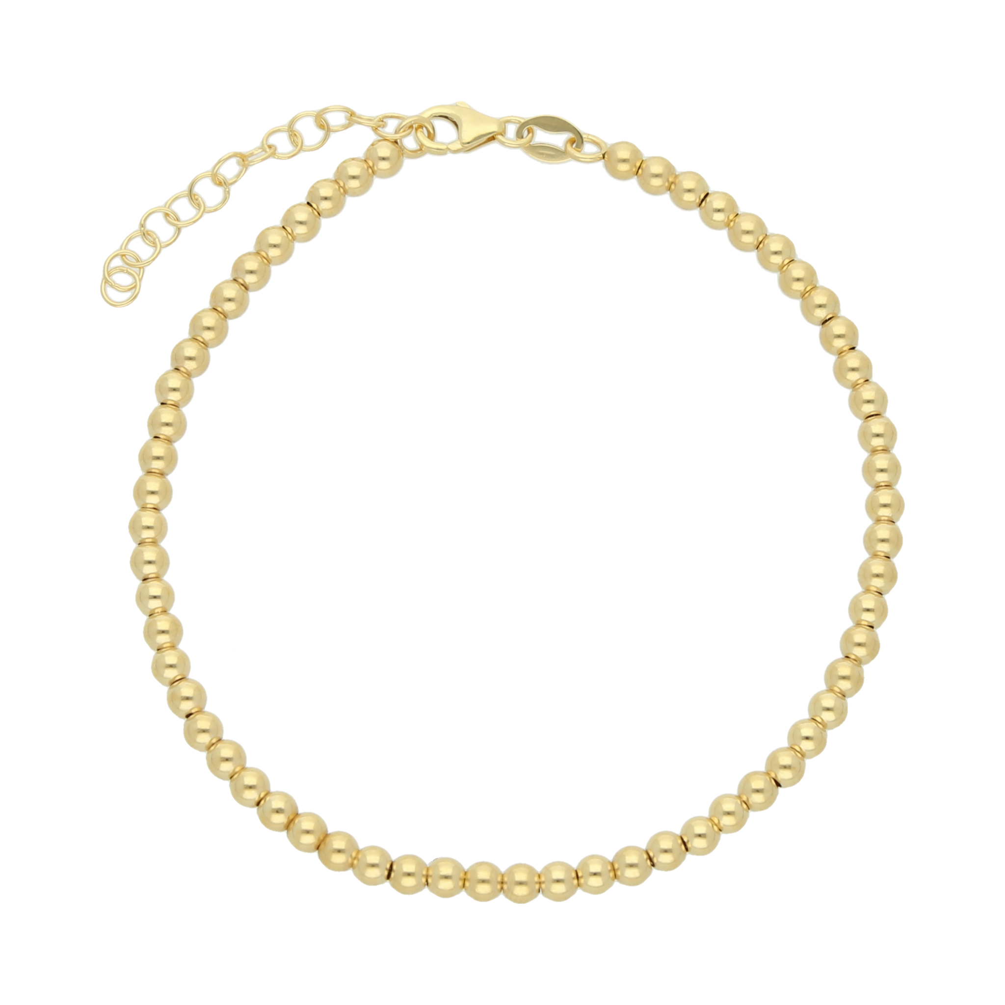 Pulsera bolas 14K