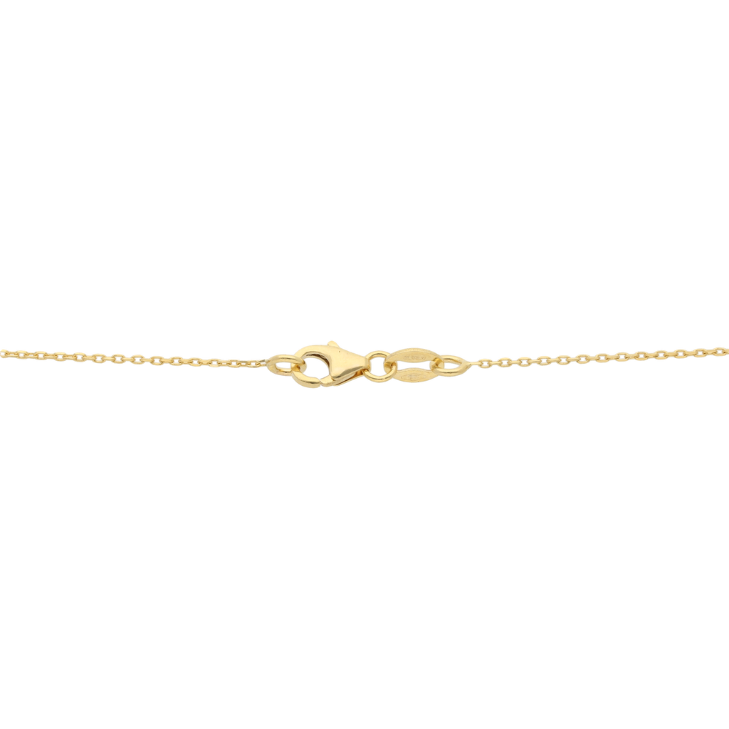 Collar rombos 14K