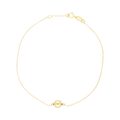 Pulsera bola 14K