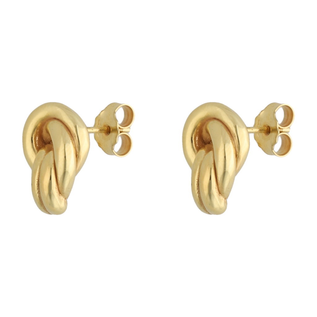 Broquel hueco nudo 14K