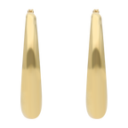 Arracadas huecas 14K
