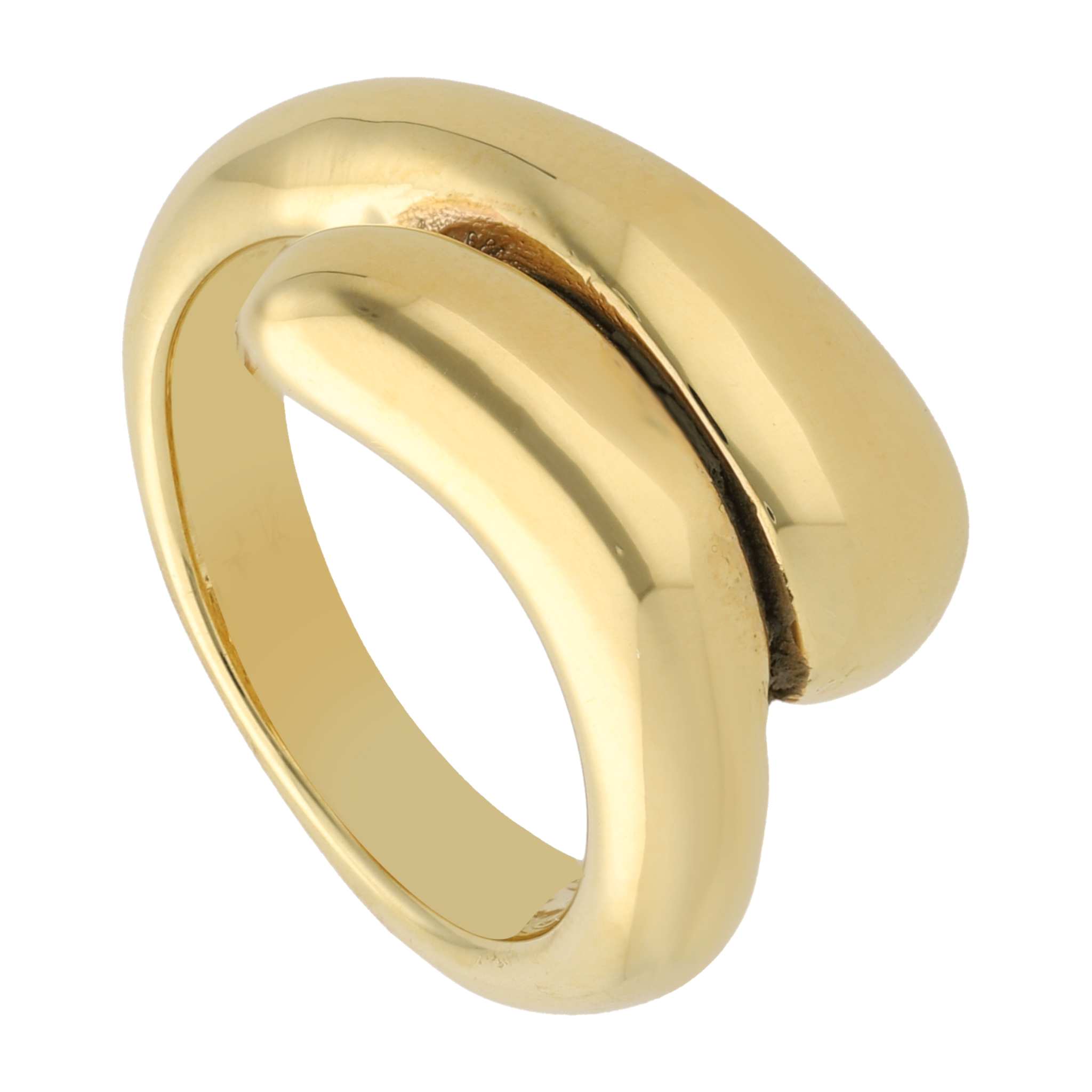 Anillo hueco 14K