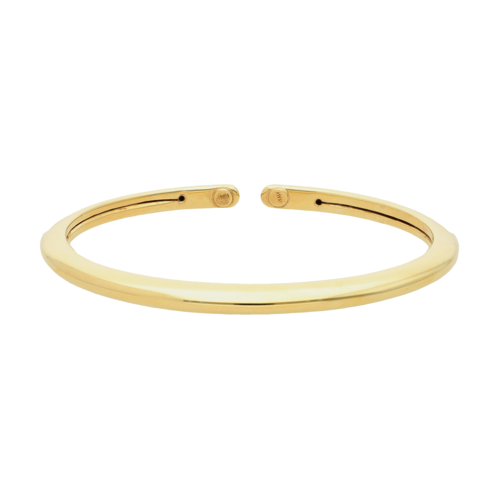 Aro flexible hueco 14K