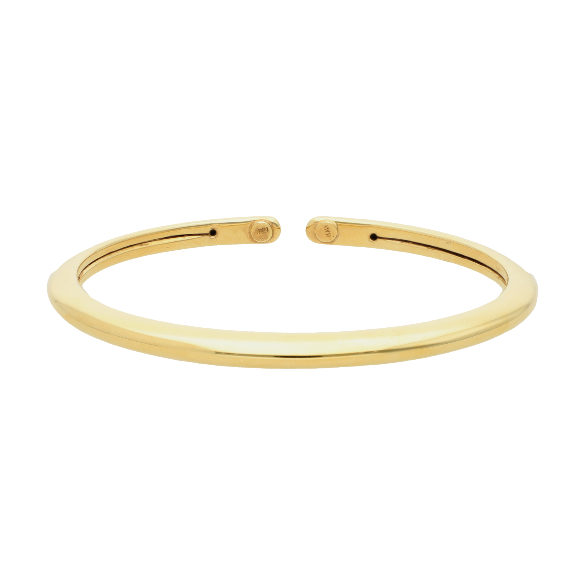 Aro flexible hueco 14K