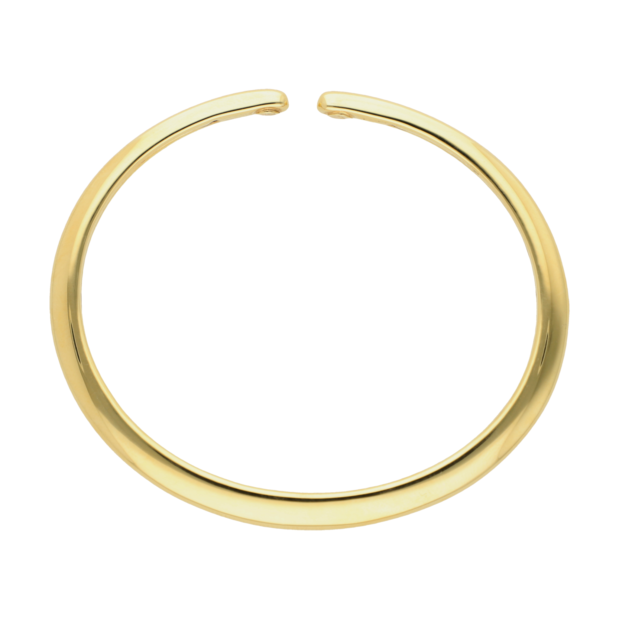Aro flexible hueco 14K
