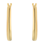 Arracadas huecas 14K