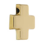 Cruz roja hueca sin asa 14K