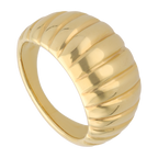 Anillo hueco concha 14K