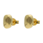 Broquel oval hueco 14K