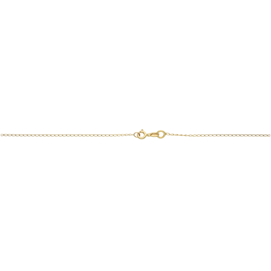 Escapulario rectangular Virgen del Carmen 14K