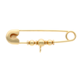 Seguro 3 bolas lisas 14K